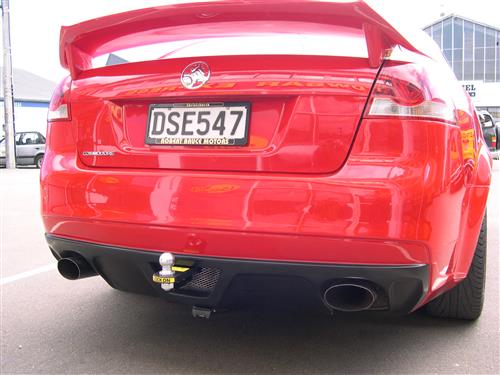 Tow bar clearance for ve commodore